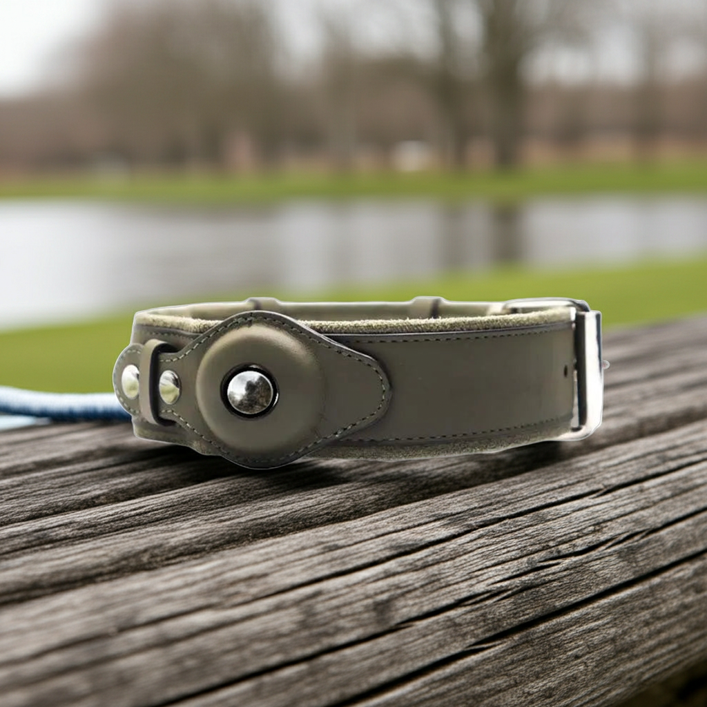 LiveTracking Lederhalsband für Hunde